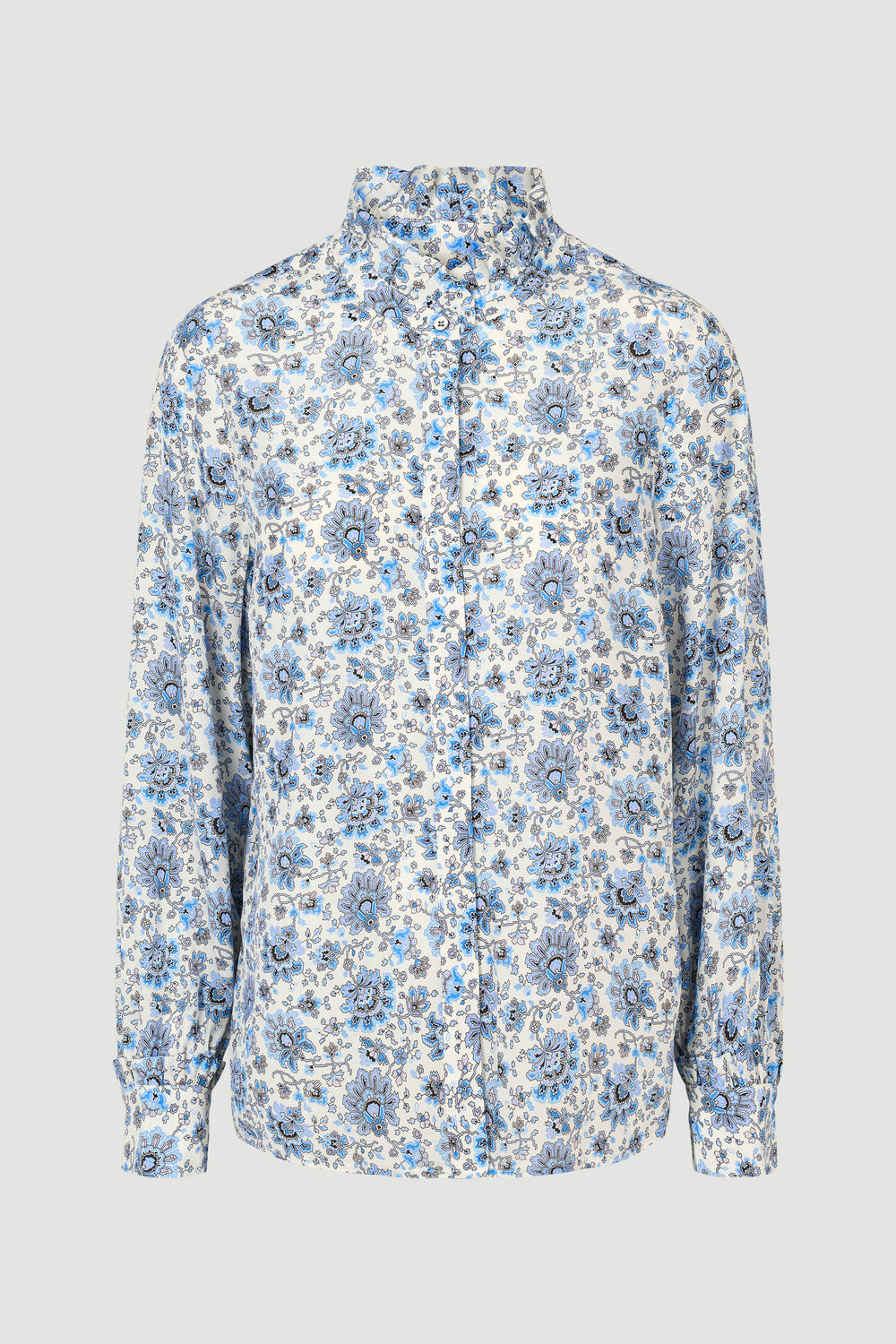 PBO PBOLuna skjorte SHIRTS 898 Blue/Off white
