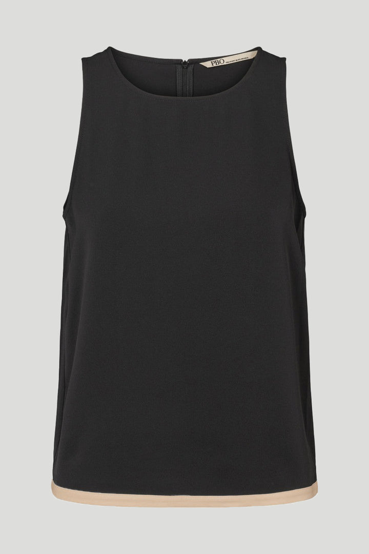 PBO PBOLykke top TOPS 627 Black stripe