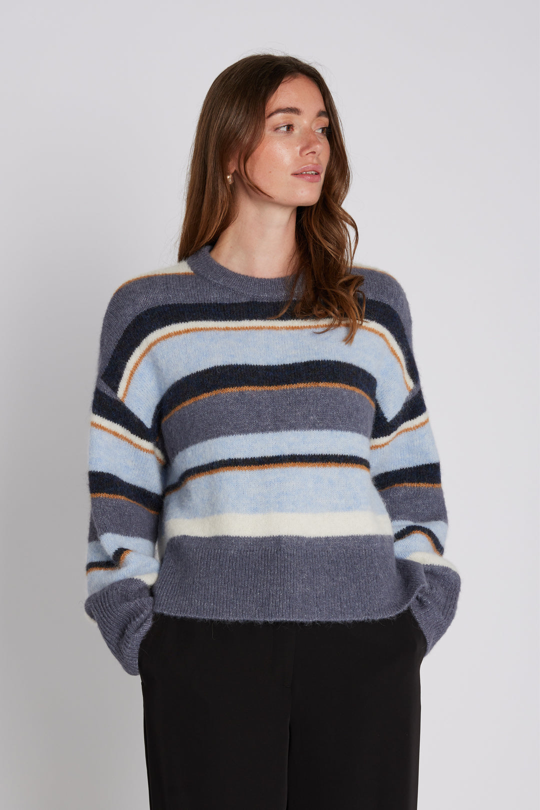 PBO PBOMakila striktrøje KNITWEAR 987 Multi stripe