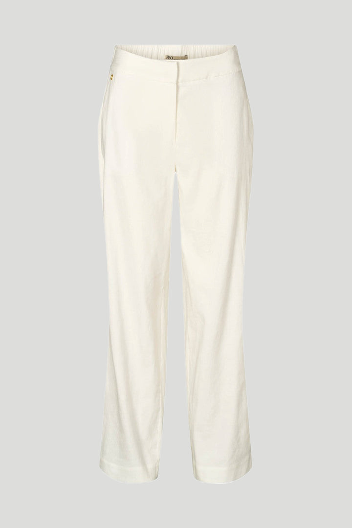 PBO PBOMalto bukser TROUSERS 101 Star white