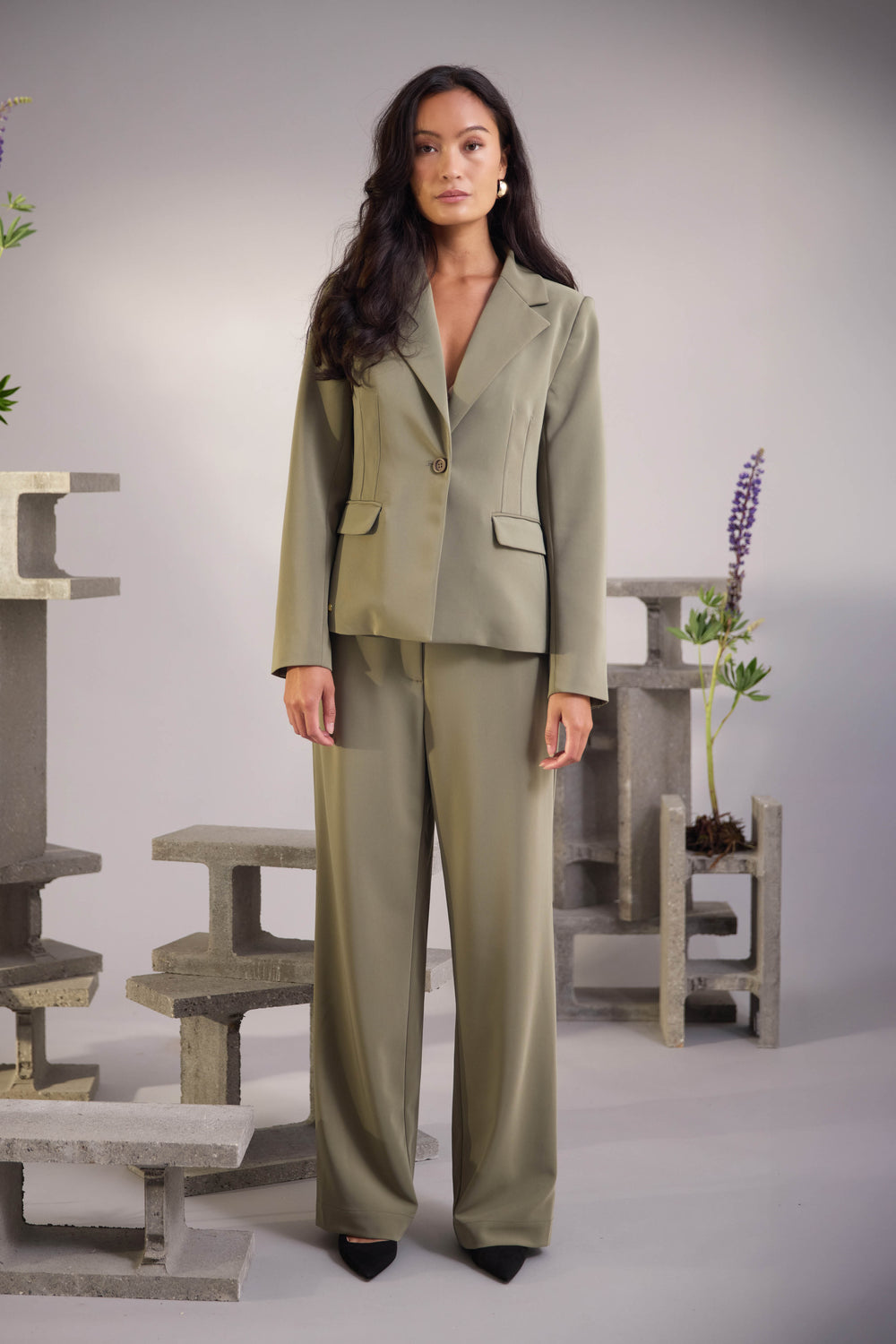 PBO PBOMalto bukser TROUSERS 540 Light army