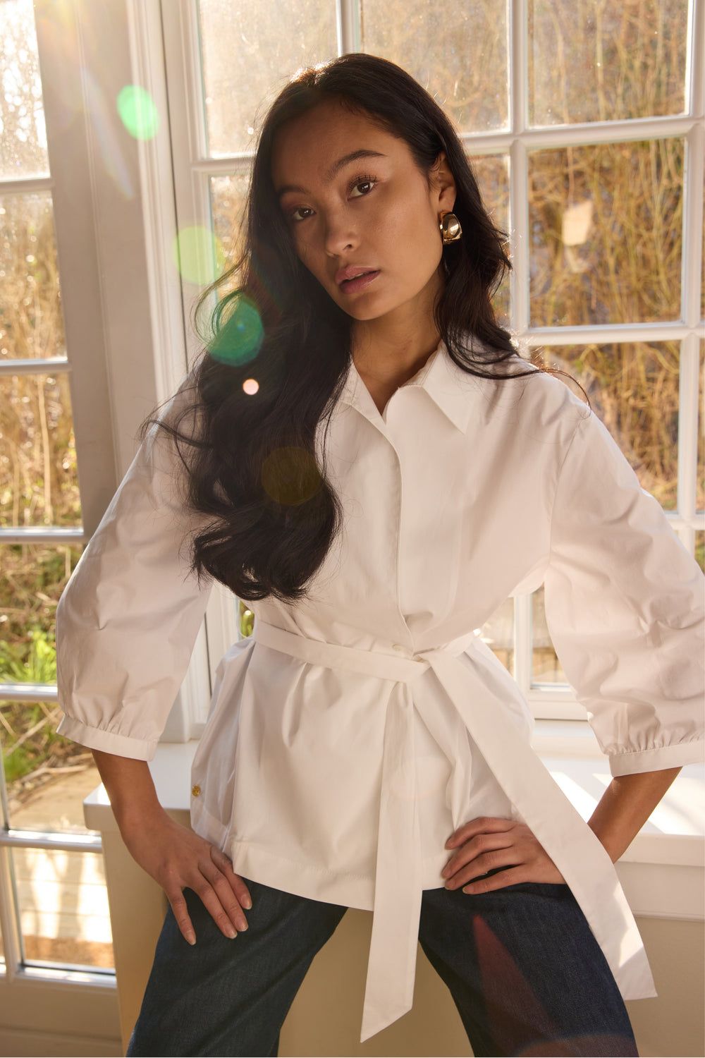 PBO PBOMara bluse BLOUSE 101 Star white