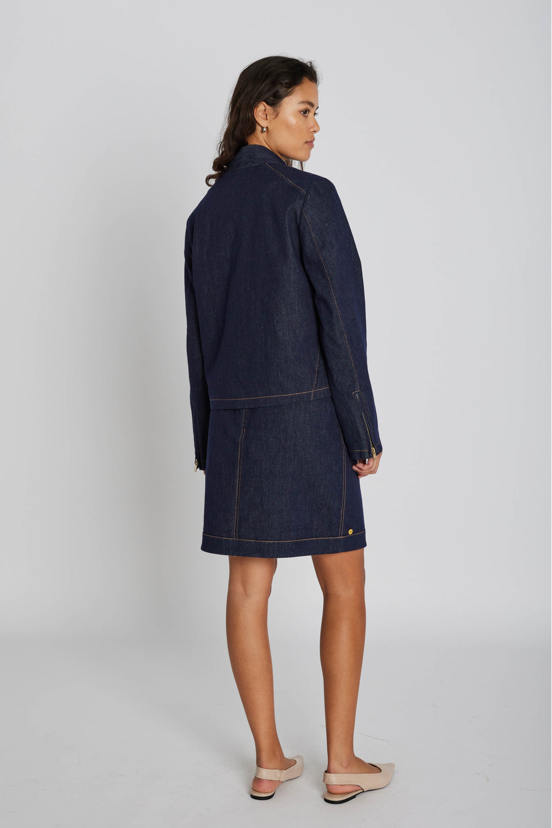 PBO PBOMarmonti nederdel SKIRTS 253 Dark denim