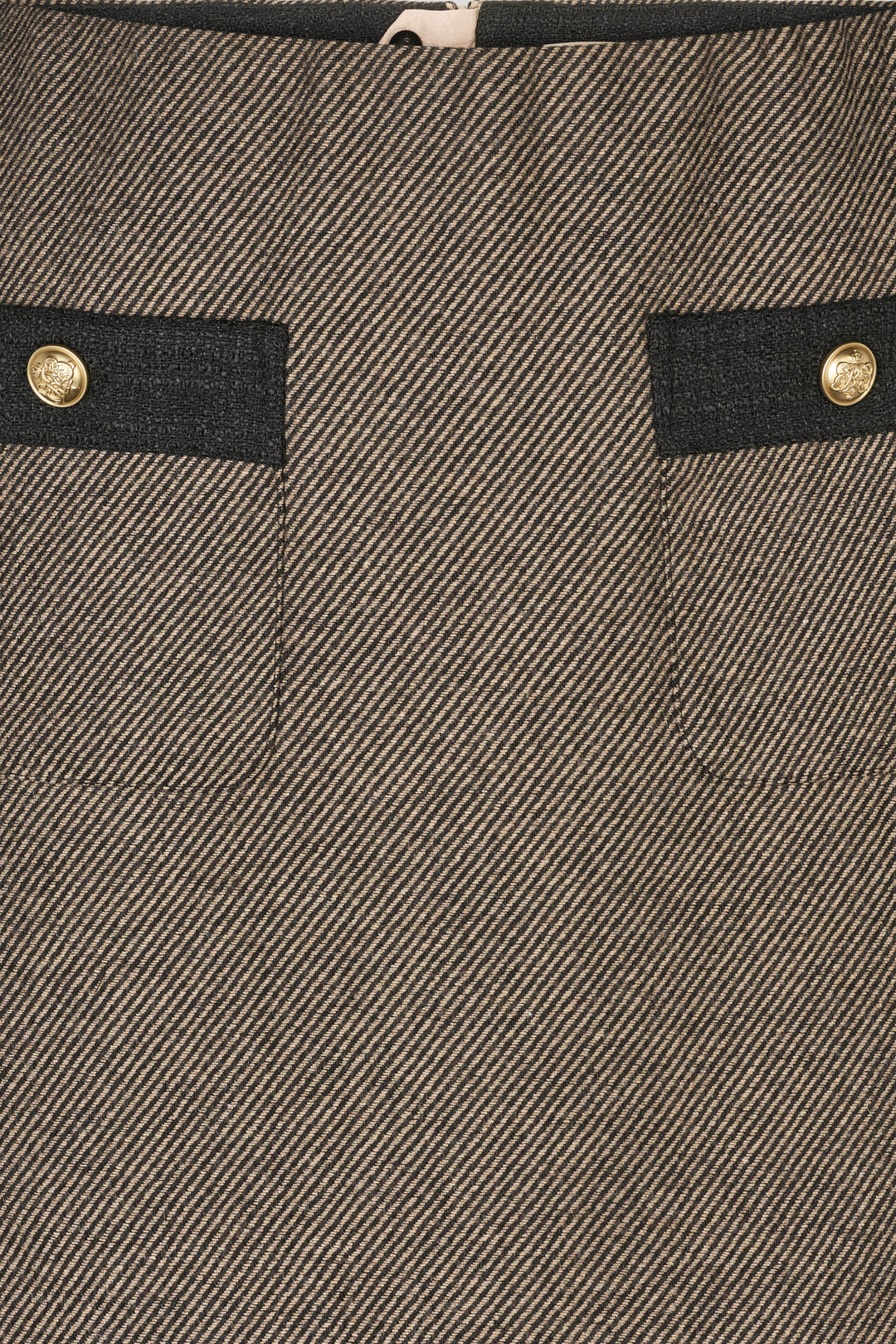 PBO PBOMarmonti nederdel SKIRTS 832 Black/Beige