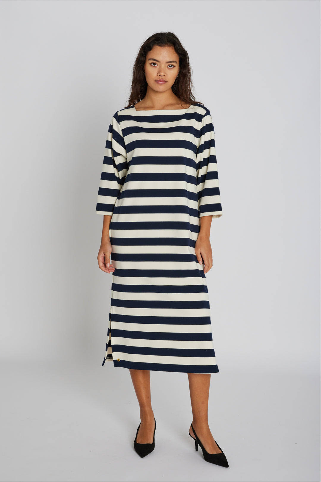 PBO PBOMary kjole DRESSES 925 Off white/Navy