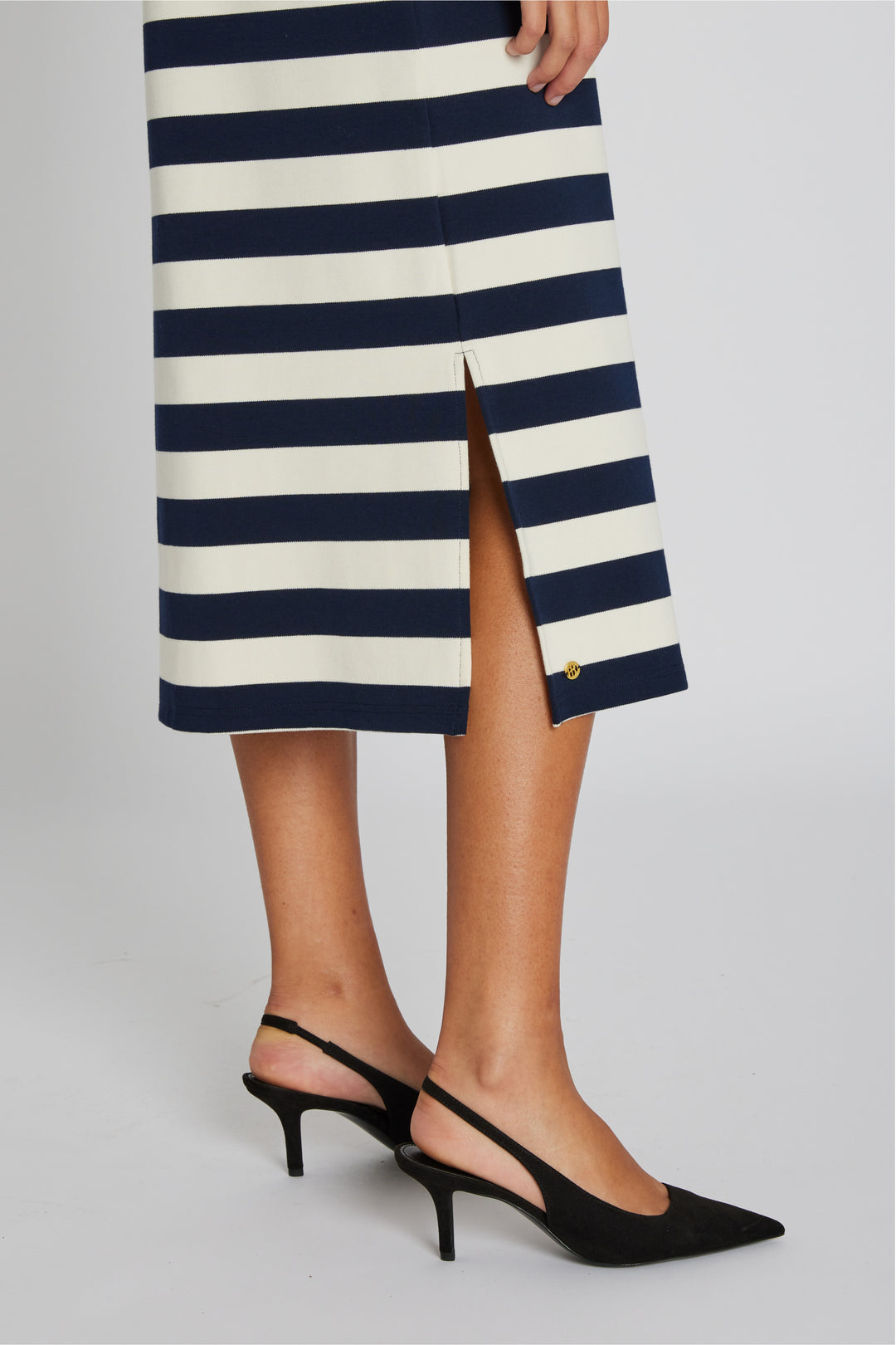 PBO PBOMary kjole DRESSES 925 Off white/Navy