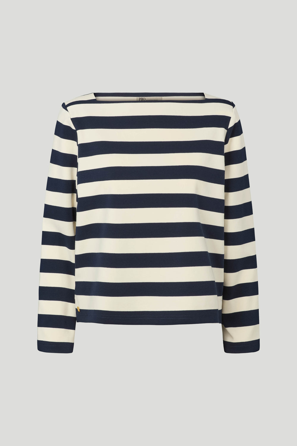 PBO PBOMary langærmet T-shirt T-SHIRTS 925 Off white/Navy