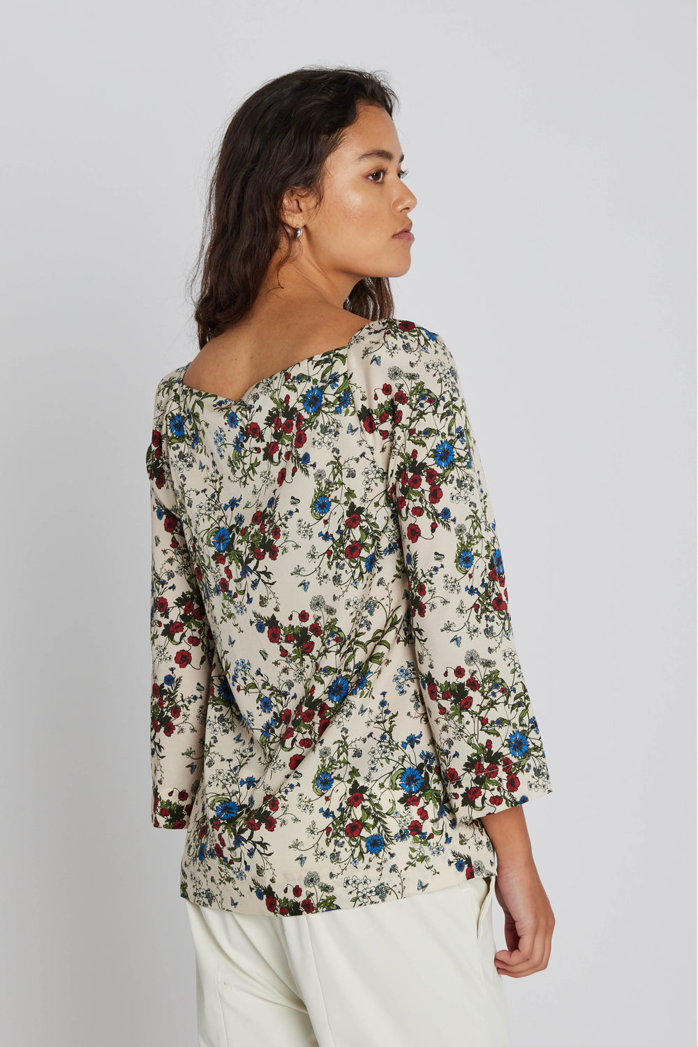 PBO PBOMelia silkebluse BLOUSE 978 Multi color