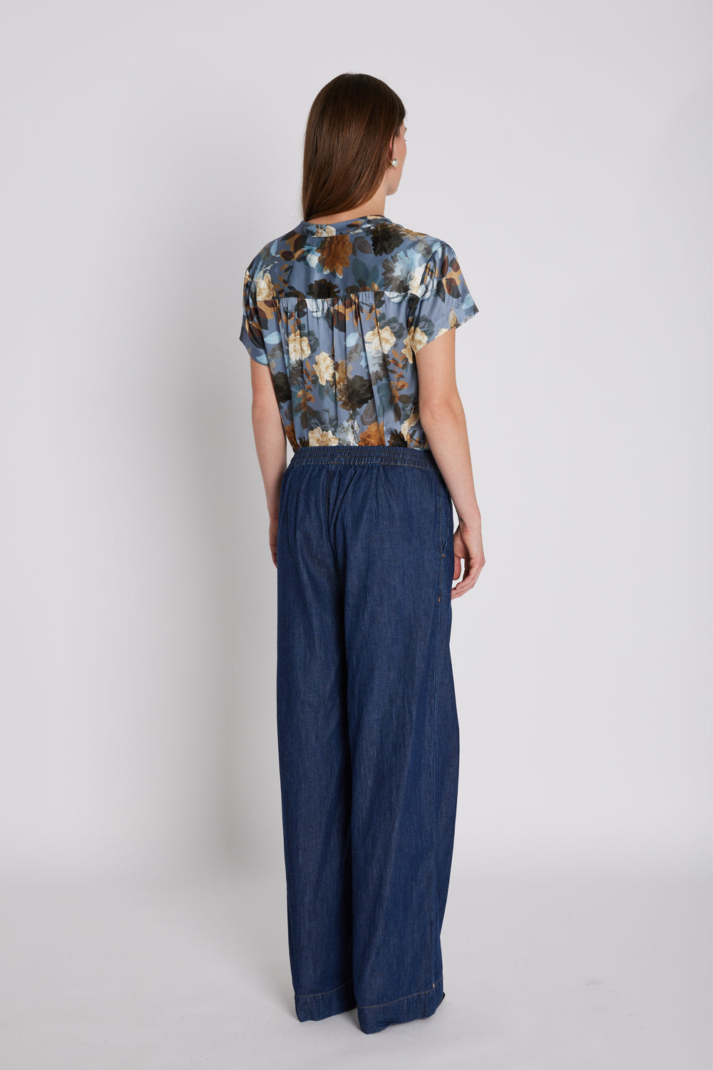 PBO PBOMelli bukser TROUSERS 253 Dark denim