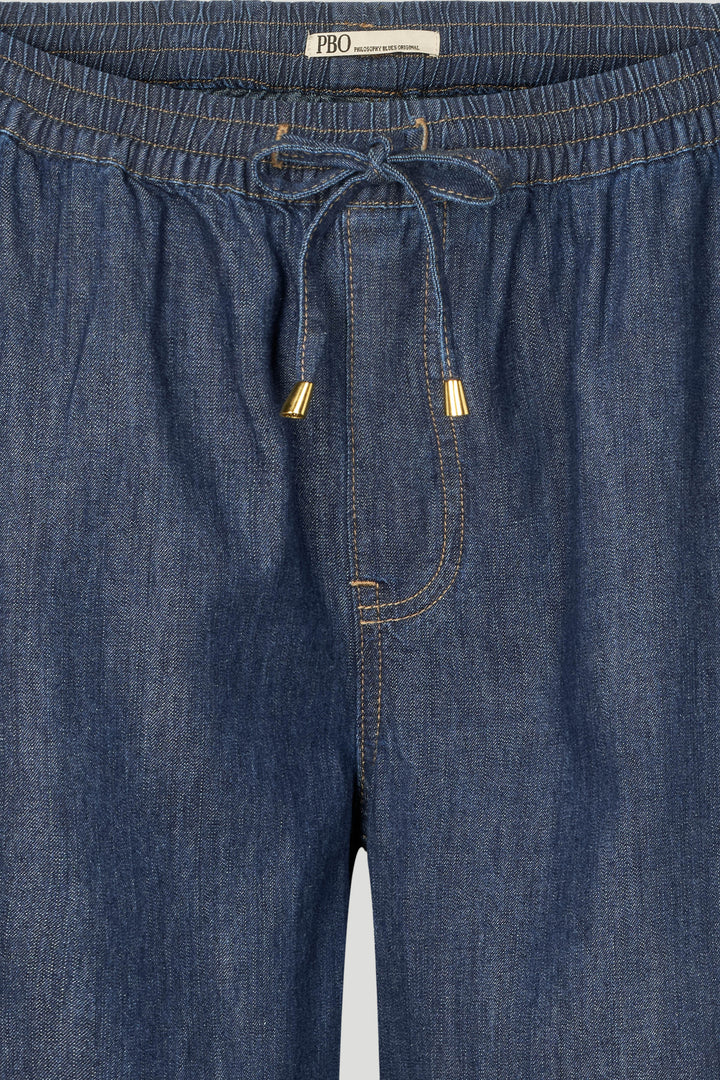 PBO PBOMelli bukser TROUSERS 253 Dark denim