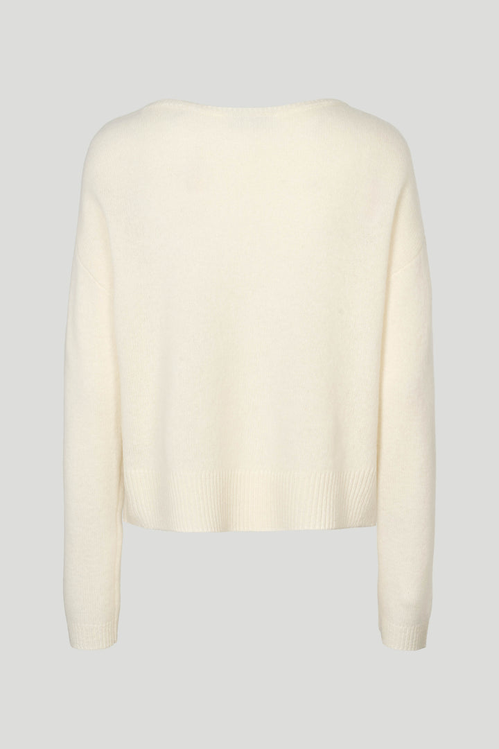 PBO PBOMera striktrøje KNITWEAR 101 Star white