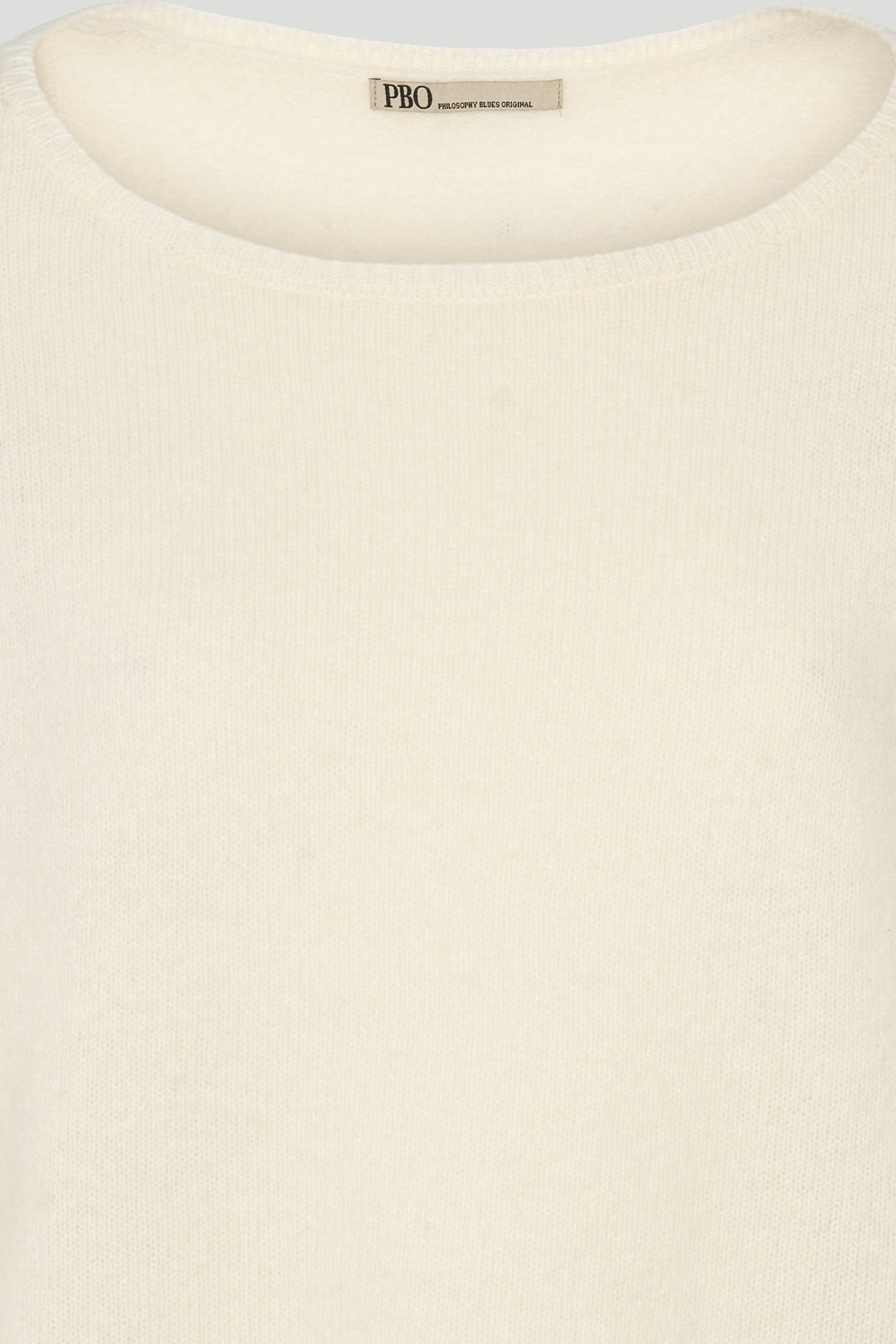 PBO PBOMera striktrøje KNITWEAR 101 Star white