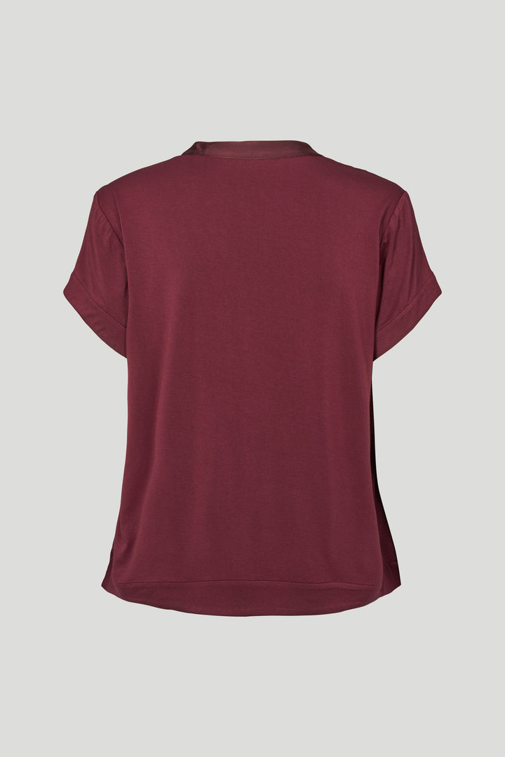 PBO PBOMila top BLOUSE 63 Deep bordeaux