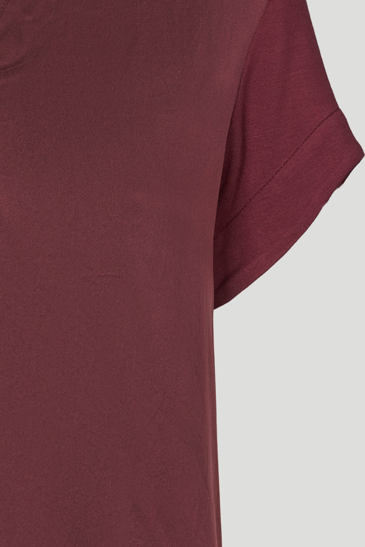 PBO PBOMila top BLOUSE 63 Deep bordeaux