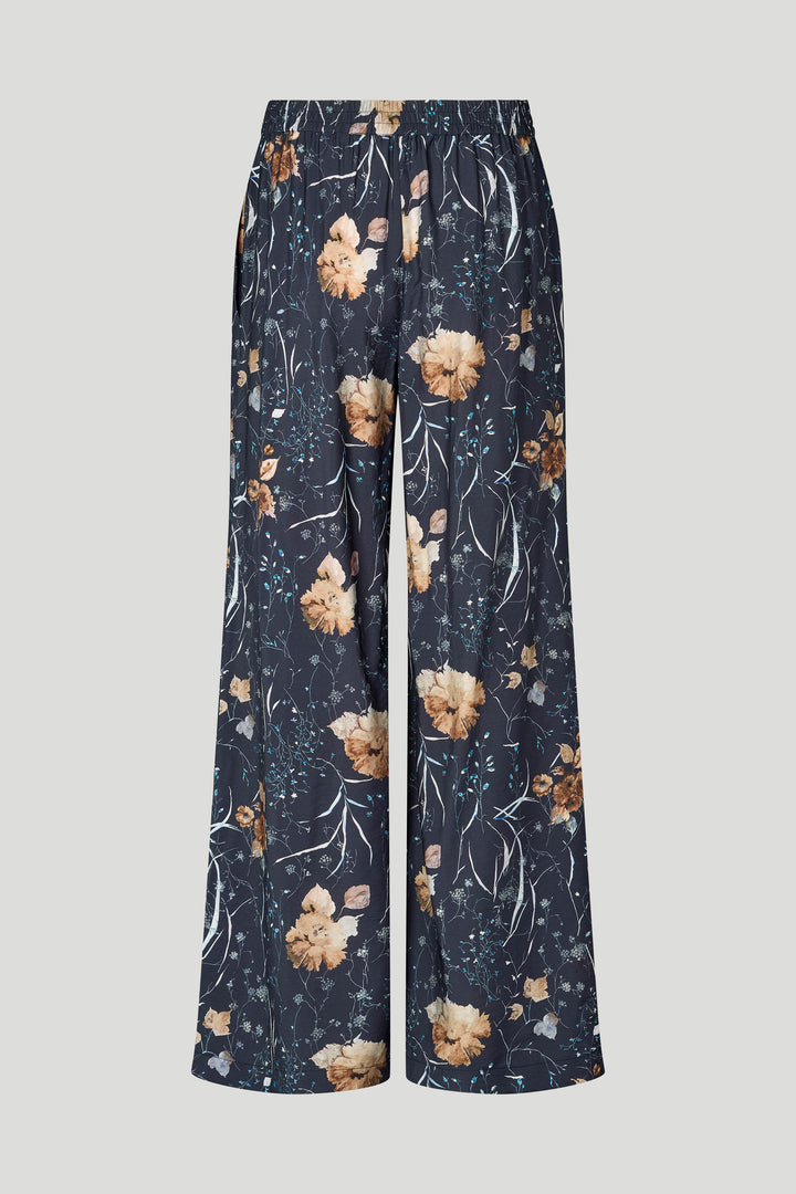 PBO PBOMono bukser TROUSERS 837 Dark flower