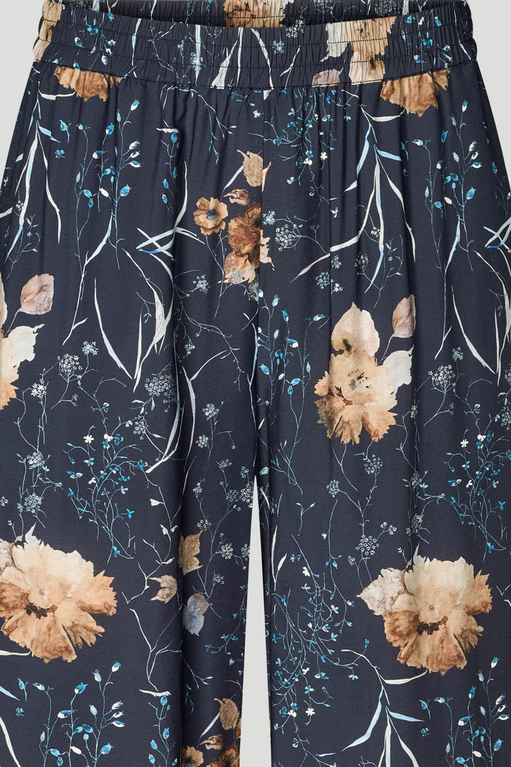 PBO PBOMono bukser TROUSERS 837 Dark flower