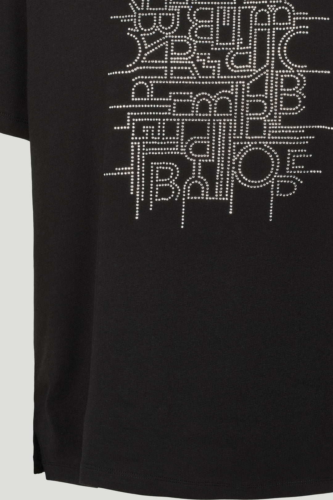 PBO PBOMonogram T-shirt T-SHIRTS Sort