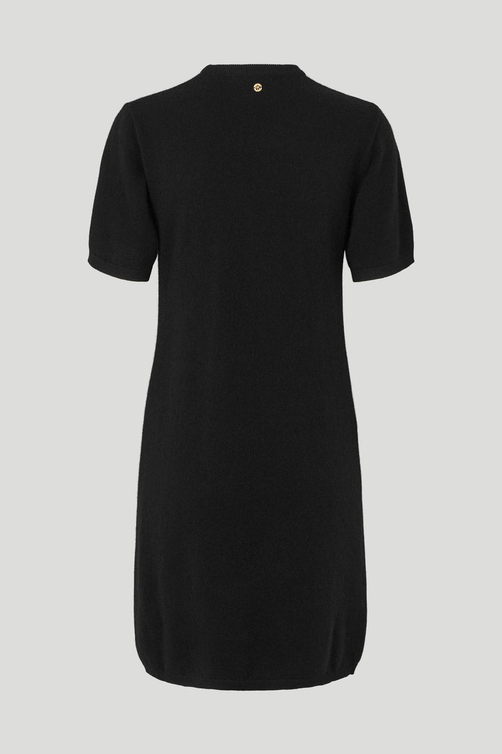 PBO PBOMonti strikkjole KNITWEAR Sort