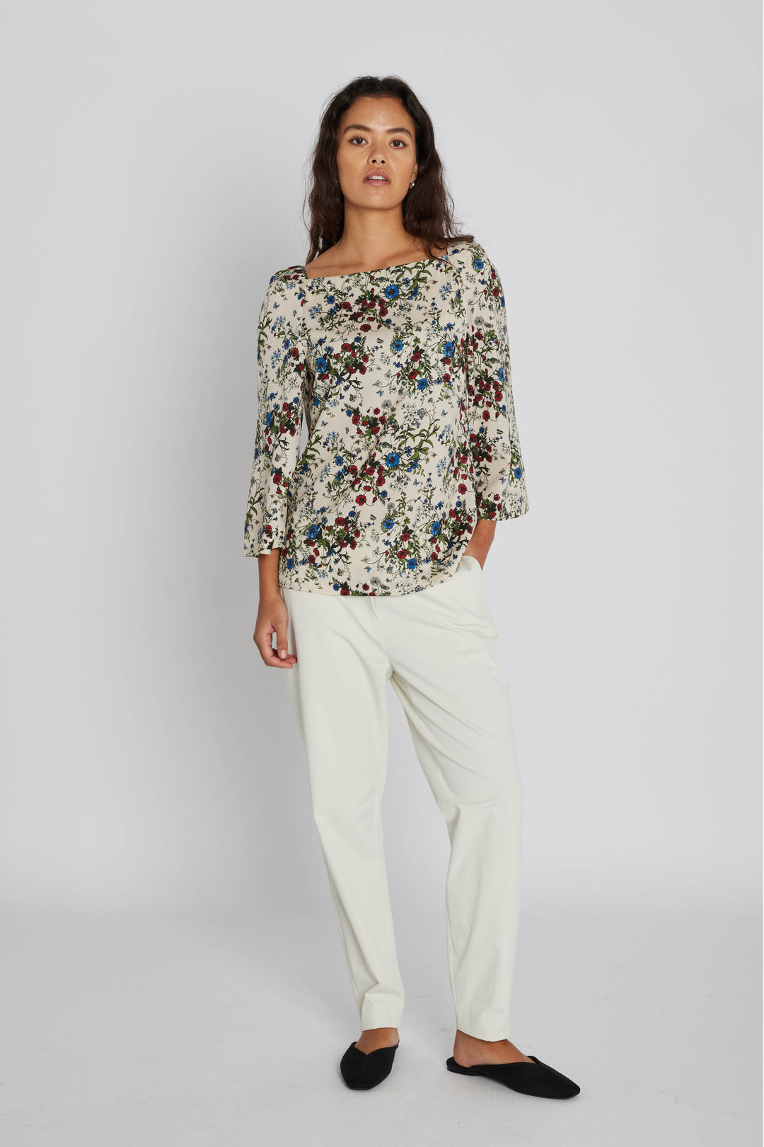 PBO PBONewBeck bukser TROUSERS 104 Off White