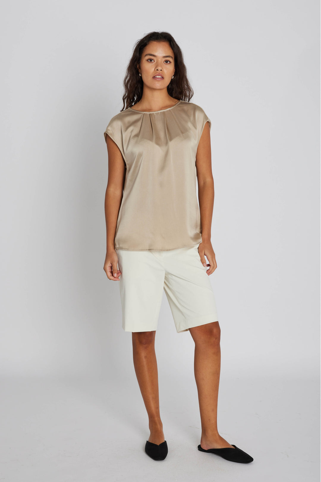 PBO PBONewBeck lange shorts SHORTS 104 Off White