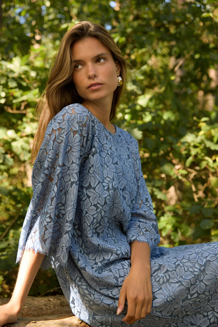 PBO PBONewEna kjole DRESSES 268 Cashmere blue
