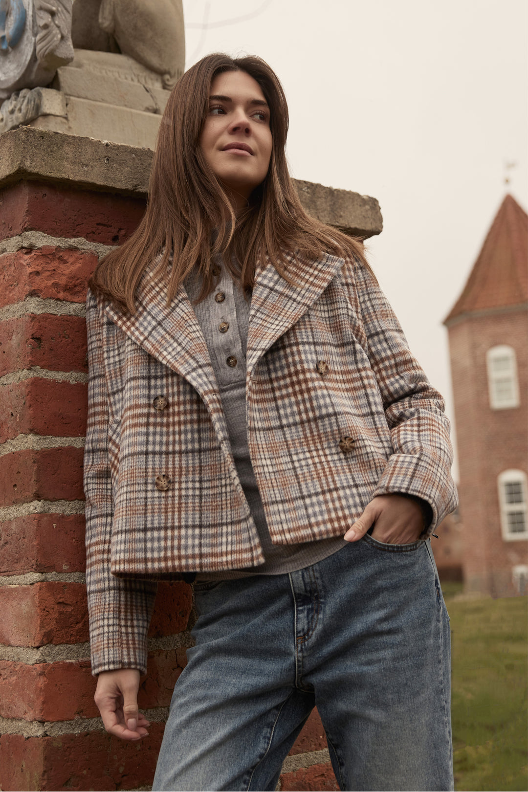 PBO PBONewLucci frakke OUTERWEAR 827 Light check