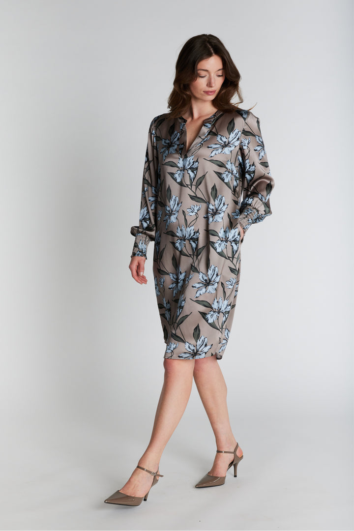 PBO PBONewMarna silkekjole DRESSES 154 Sandstone