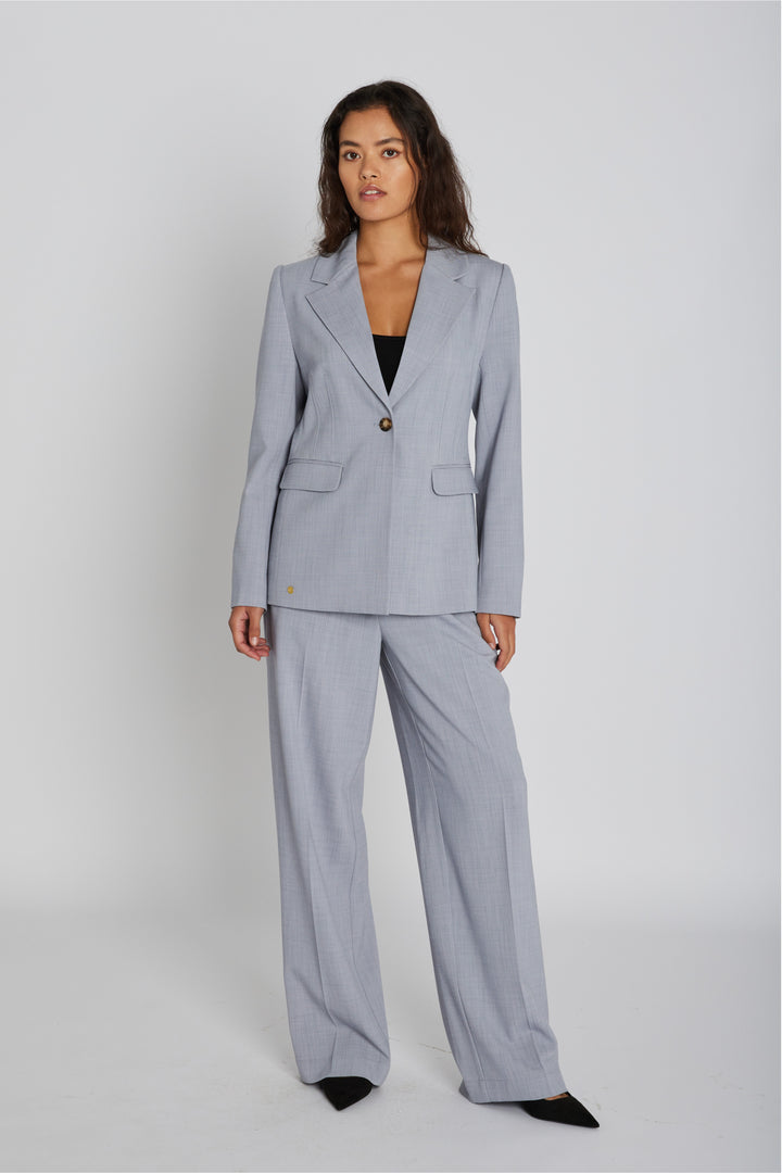 PBO PBONoa bukser TROUSERS 265 Light blue melange