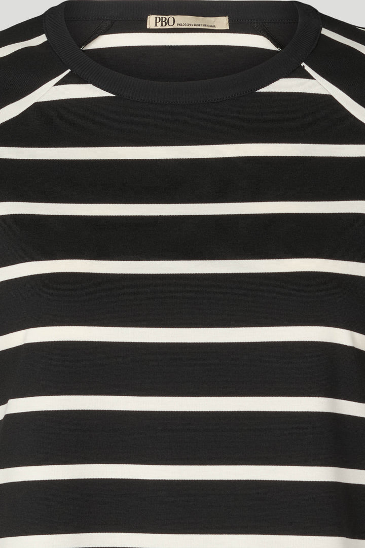 PBO PBONova kjole DRESSES 962 Black/Off white