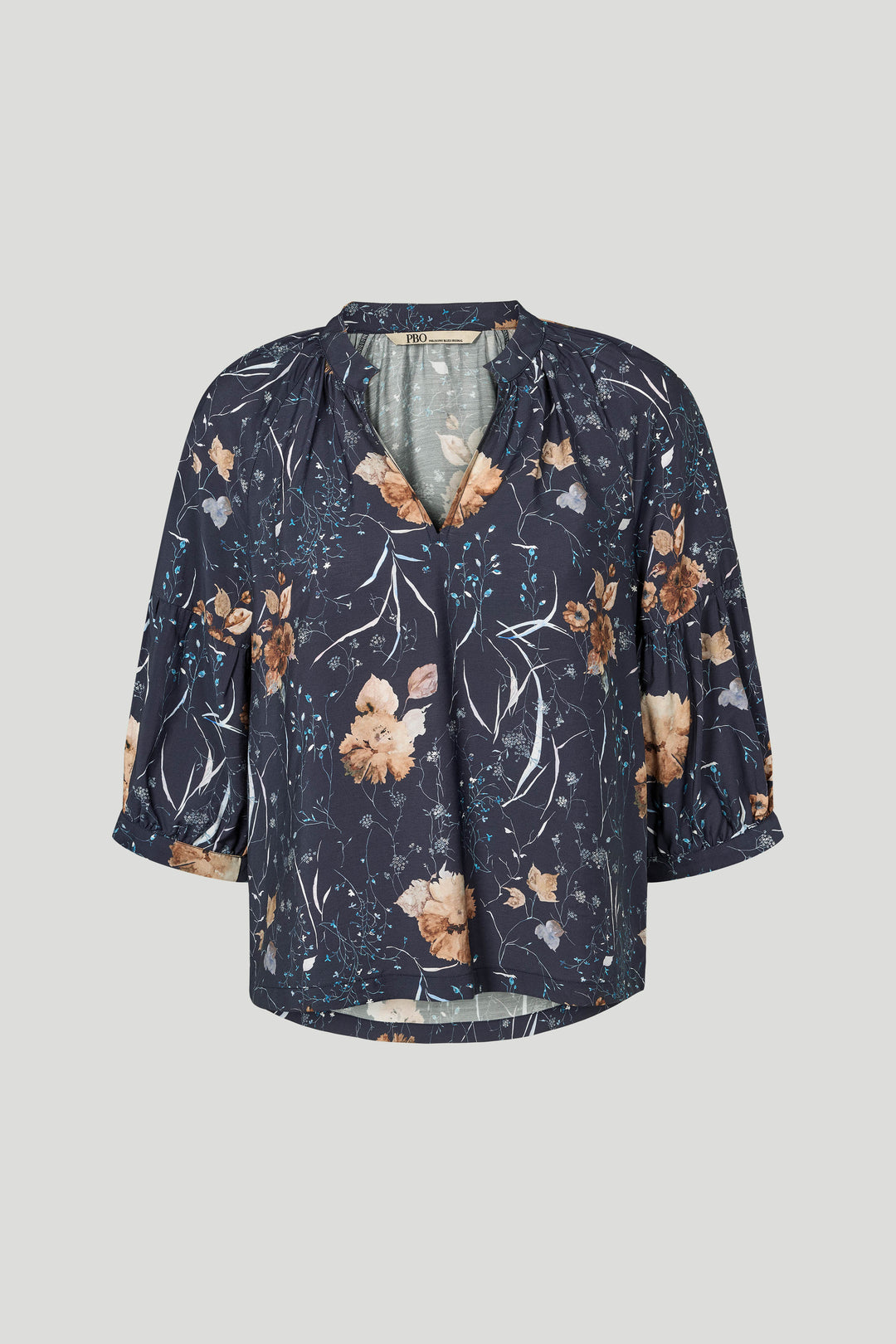 PBO PBONovella bluse BLOUSE 837 Dark flower