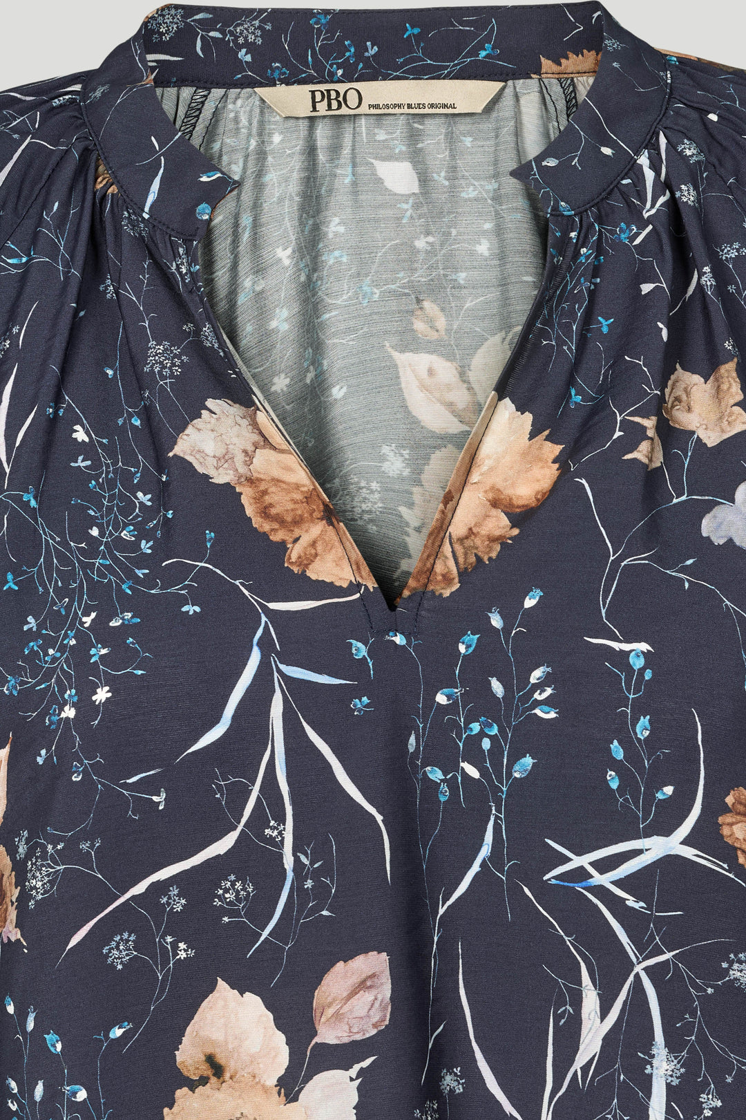 PBO PBONovella bluse BLOUSE 837 Dark flower