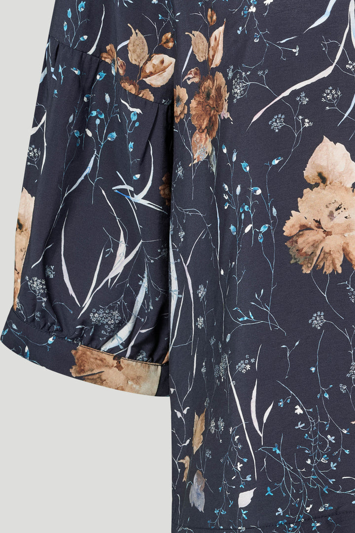 PBO PBONovella bluse BLOUSE 837 Dark flower