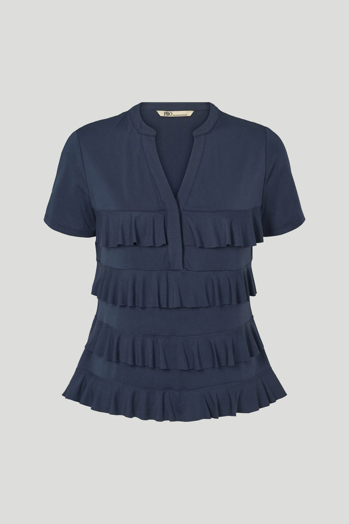 PBO PBOOlaf bluse BLOUSE 361 Eclipse