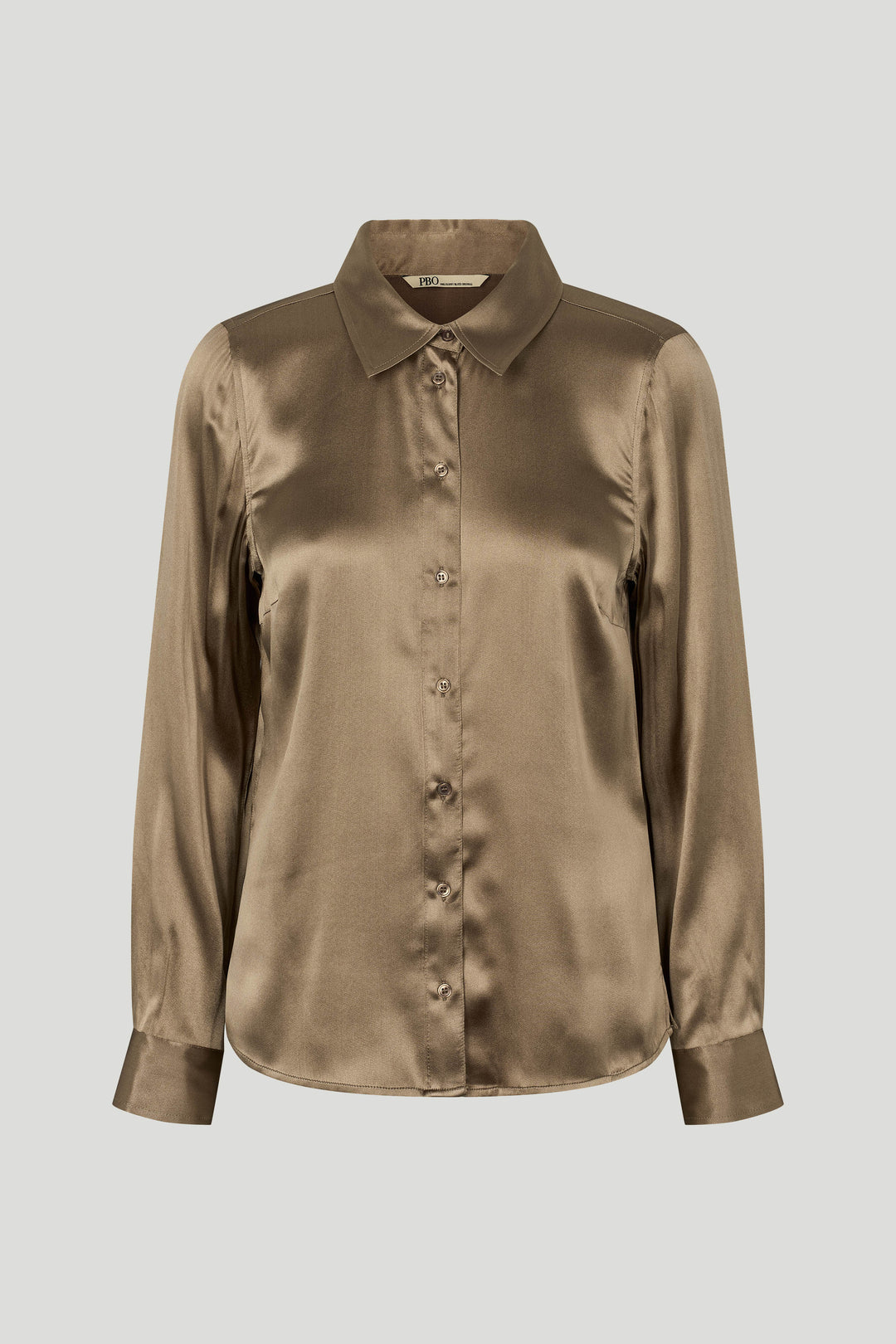 PBO PBOOlino skjorte SHIRTS 465 Chocolate chip
