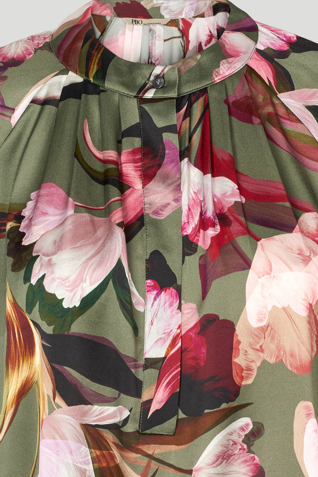 PBO PBOOpala bluse BLOUSE 835 Army mix