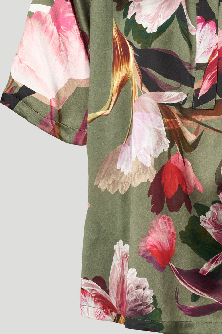 PBO PBOOpala bluse BLOUSE 835 Army mix