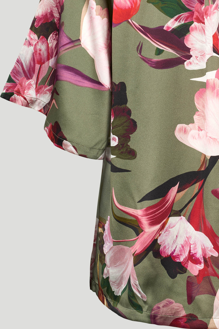 PBO PBOOpala bluse BLOUSE 835 Army mix