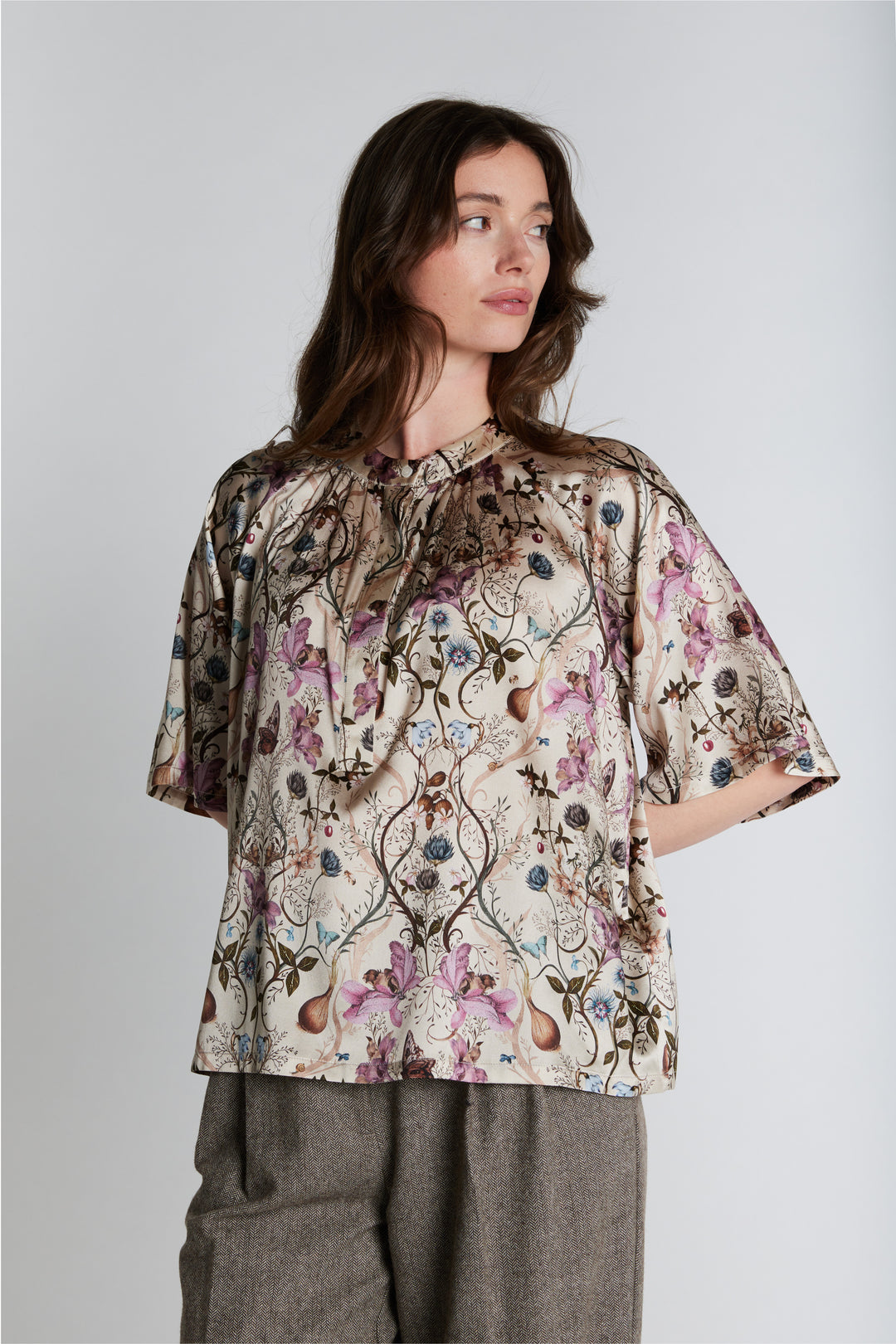 PBO PBOOpala silkebluse BLOUSE 140 Champagne