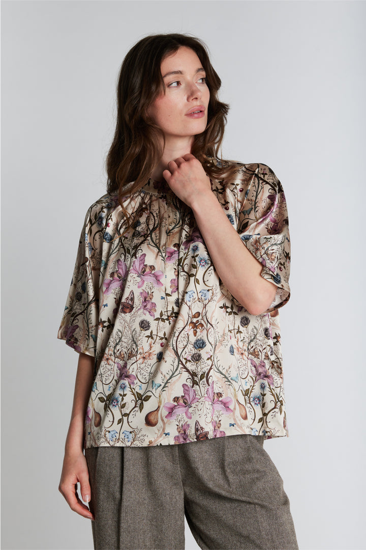 PBO PBOOpala silkebluse BLOUSE 140 Champagne