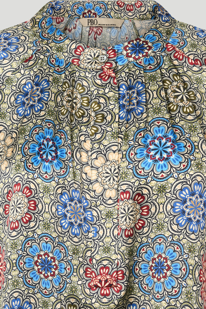 PBO PBOOpala silkebluse BLOUSE 903 Mosaic