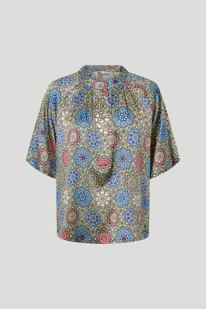 PBO PBOOpala silkebluse BLOUSE 903 Mosaic