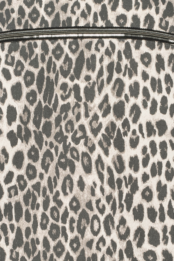 PBO PBOOva jakke OUTERWEAR 906 Grey leopard