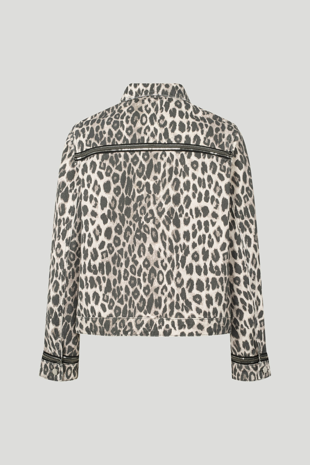 PBO PBOOva jakke OUTERWEAR 906 Grey leopard
