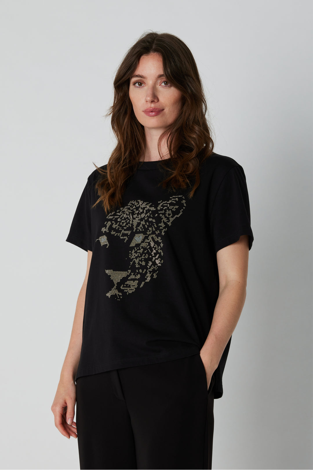 PBO PBOPardo T-shirt T-SHIRTS Sort