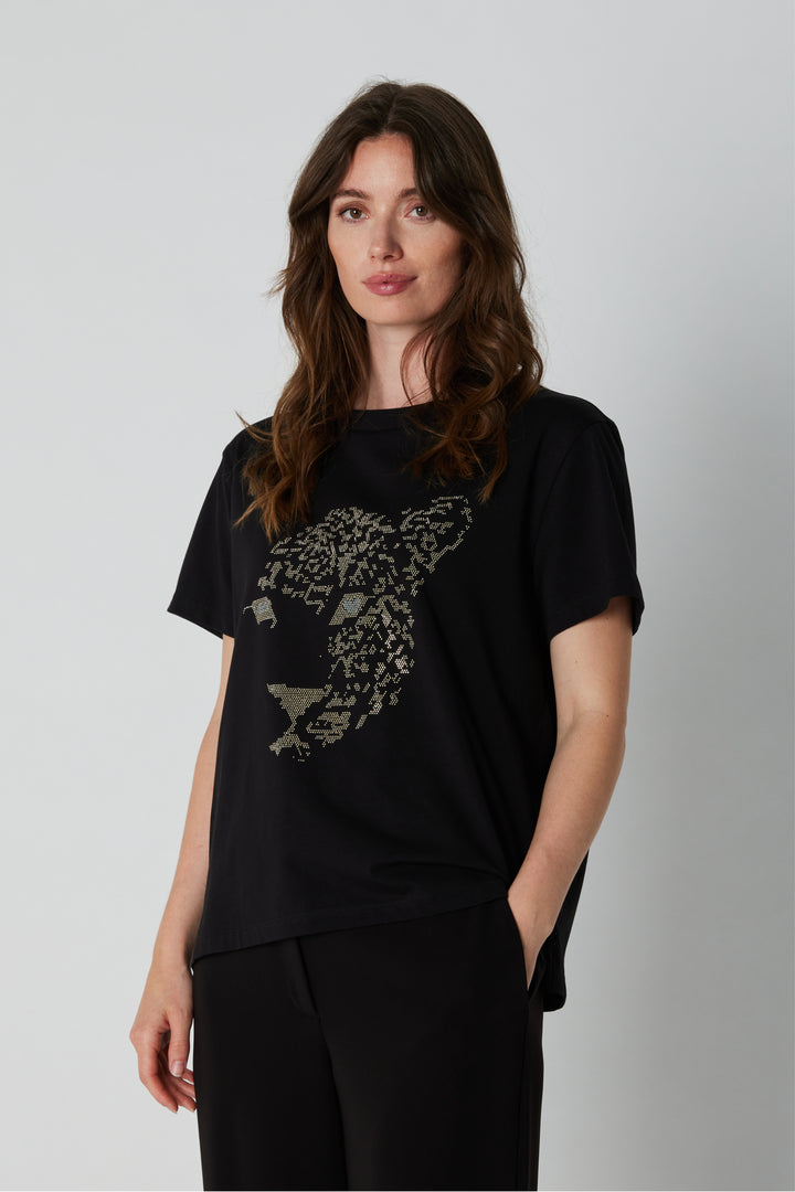PBO PBOPardo T-shirt T-SHIRTS Sort