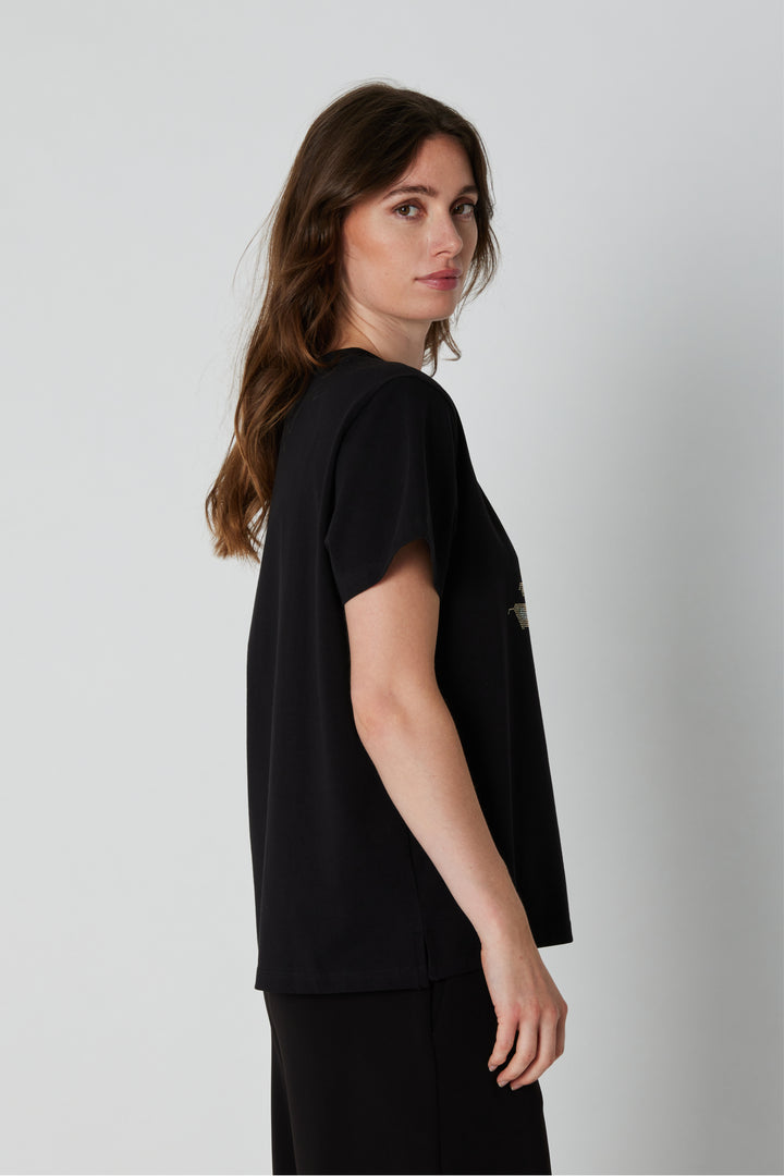 PBO PBOPardo T-shirt T-SHIRTS Sort