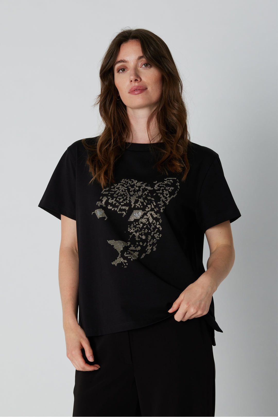 PBO PBOPardo T-shirt T-SHIRTS Sort