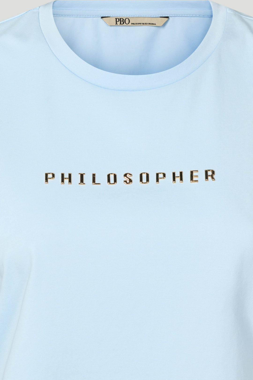 PBO PBOPhilosopher Kortærmet T-shirt T-SHIRTS 268 Cashmere blue