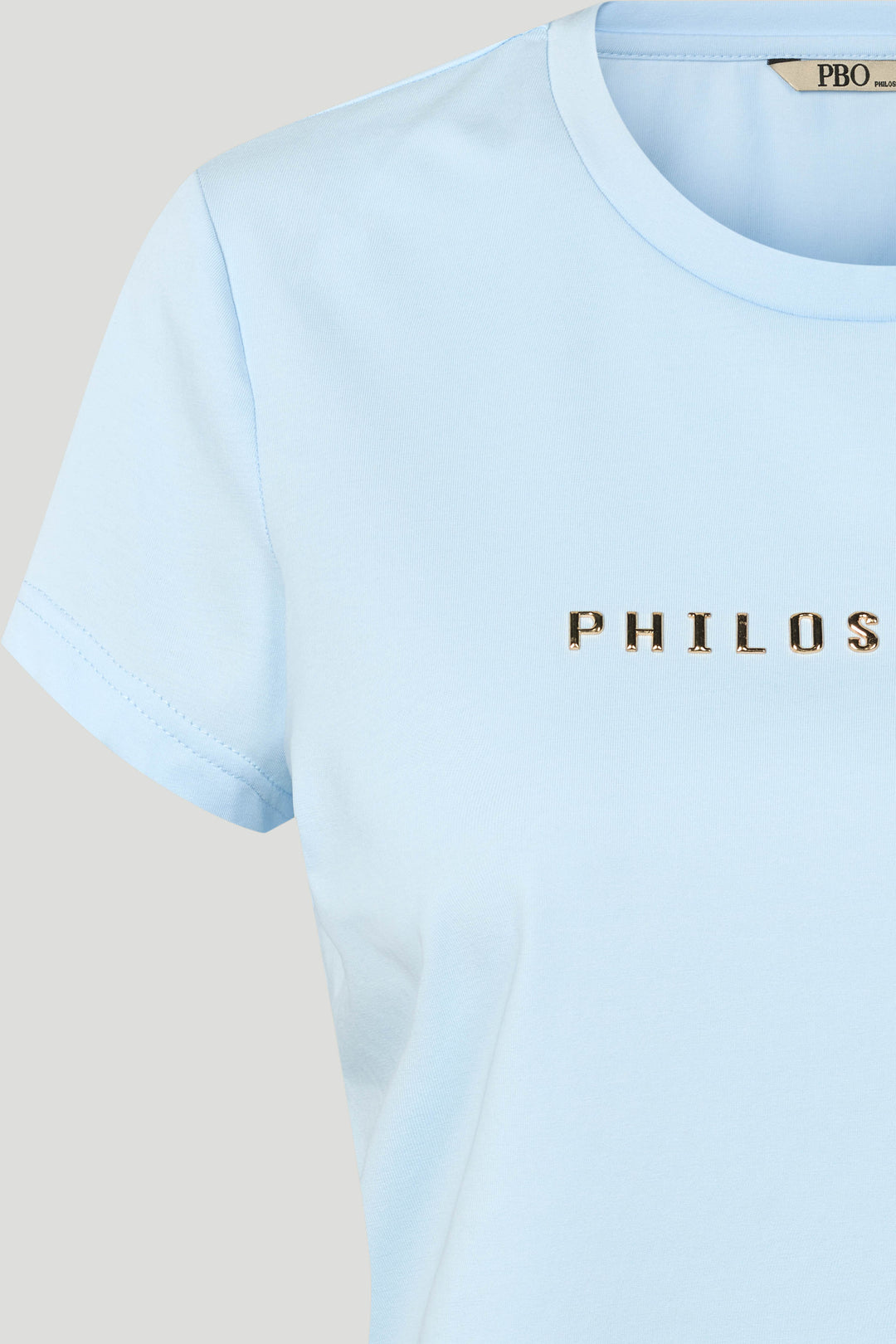 PBO PBOPhilosopher Kortærmet T-shirt T-SHIRTS 268 Cashmere blue