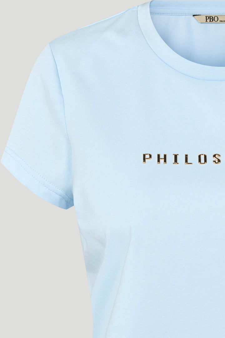 PBO PBOPhilosopher Kortærmet T-shirt T-SHIRTS 268 Cashmere blue
